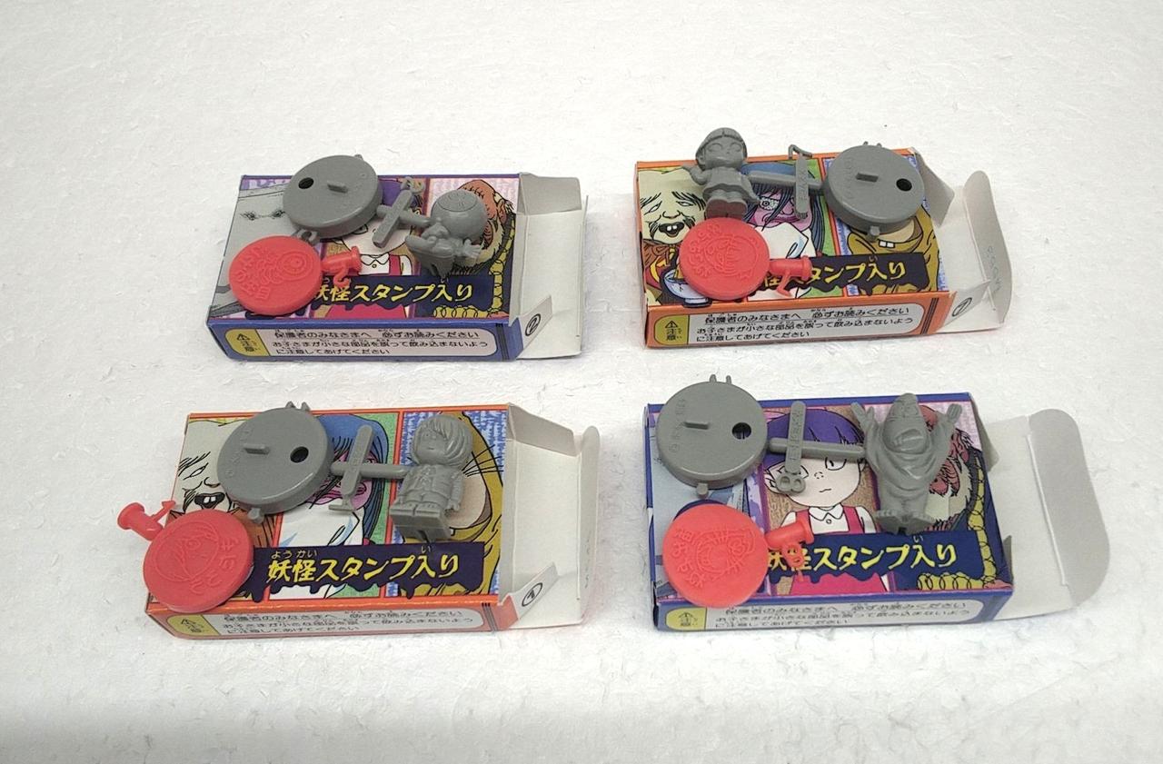 鬼太郎、目玉おやじ、ねずみ男、猫娘