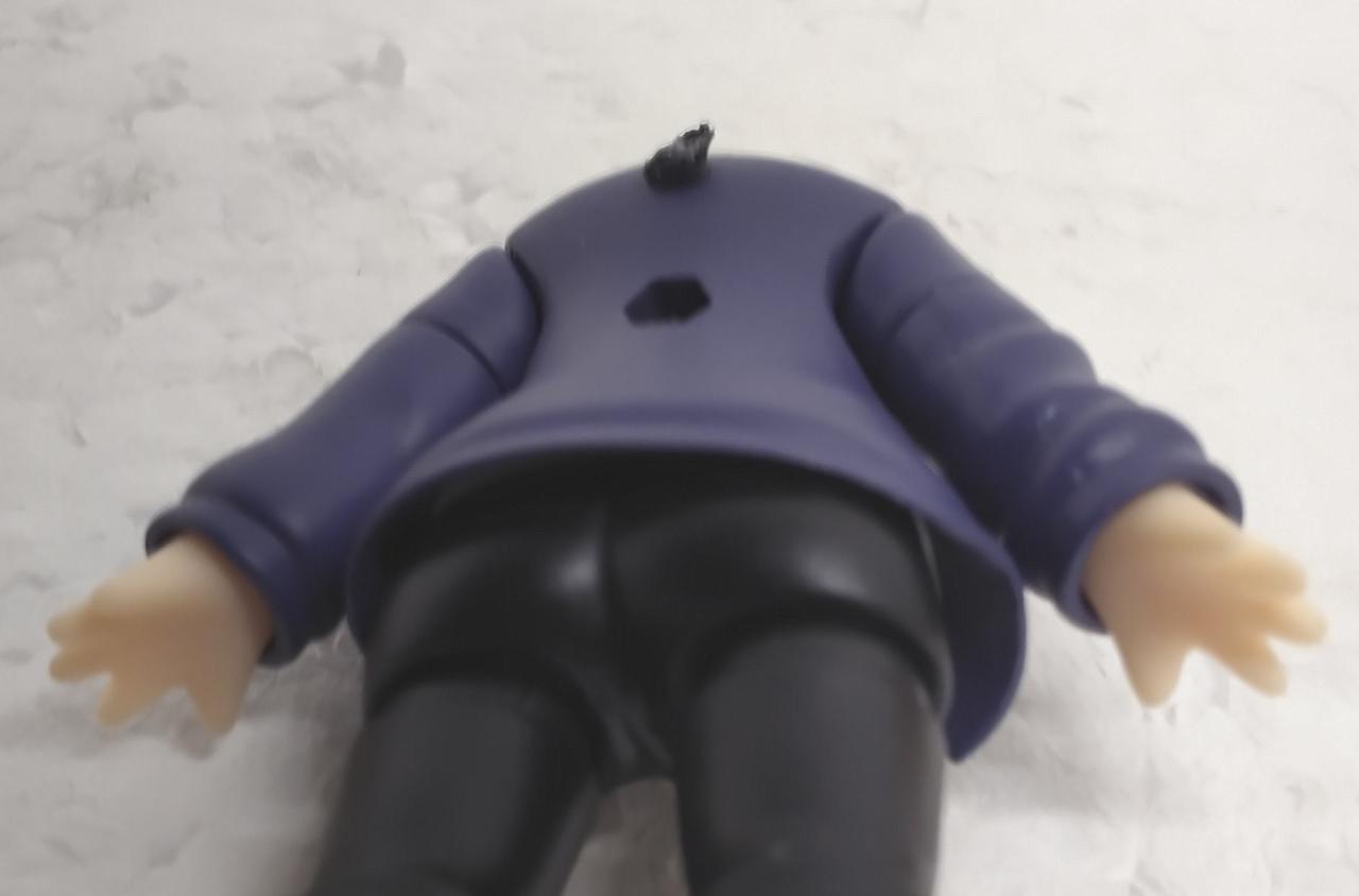 フード折れあり