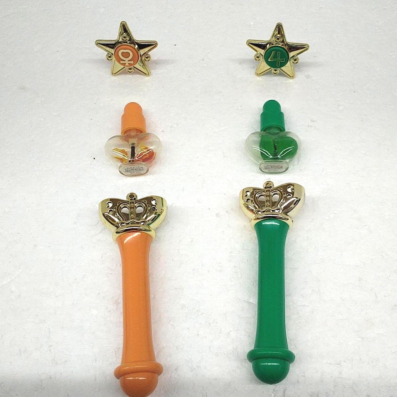 バンダイ セーラームーンS 美少女戦士な変身スティックイエロー&グリーン BANDAI|美少女戦士な変身スティック|【ハードオフ公式通販】オフモール