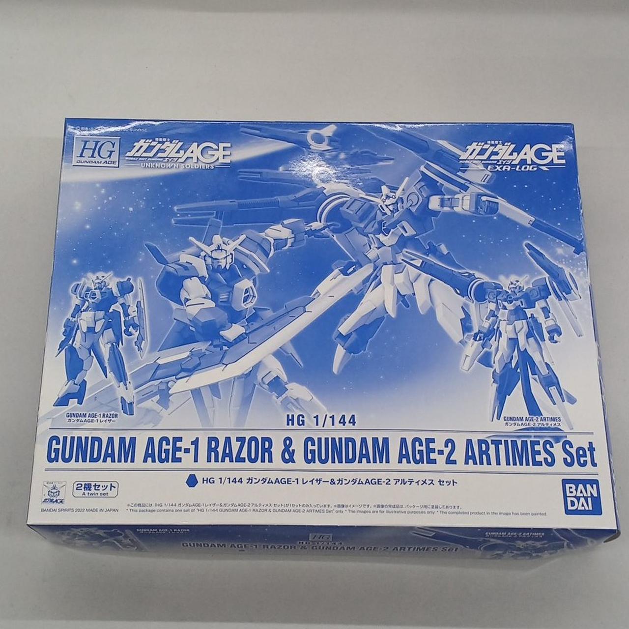 HG ガンダムAGE-1＆ガンダムAGE-2