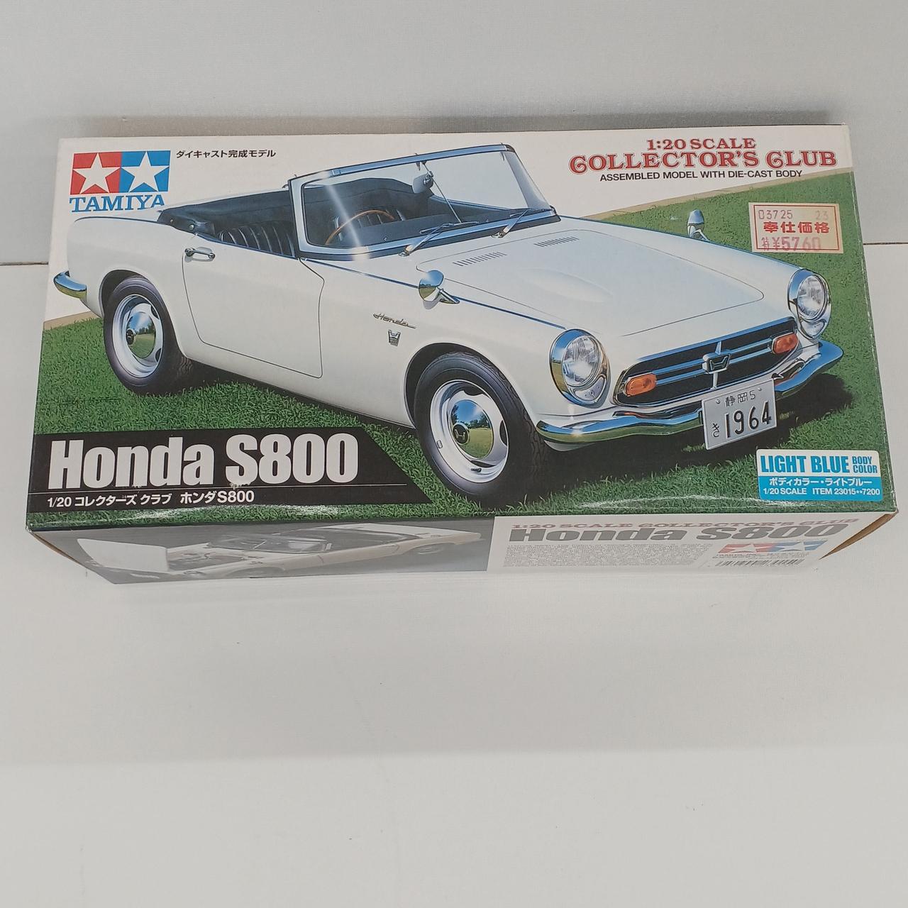 TAMIYA HONDA S800 ライトブルー タミヤ 1/20 ホンダS800(ライトブルー)コレクターズクラブ 通販