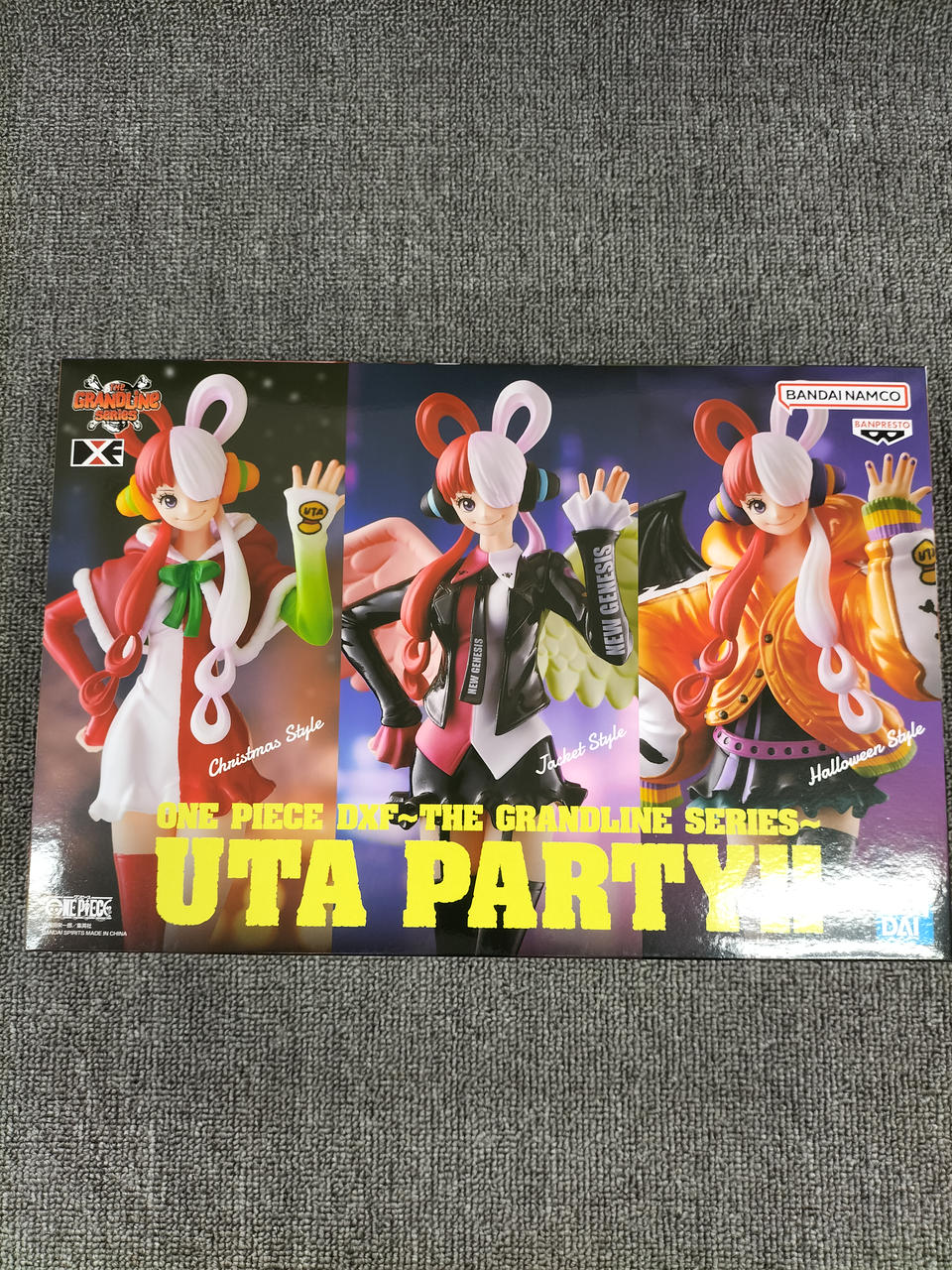 ONE PIECE UTA PARTY!! フィギュア 3体セット バンダイ(BANDAI)|ウタ フィギュア3体セット DXF UTA PARTY