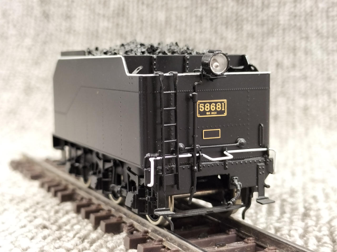 HOゲージ 8620形蒸気機関車 Toby製 黒色 16番(HO) 8620 お召タイプ 動力付塗装済み完成品 (塗装済み完成