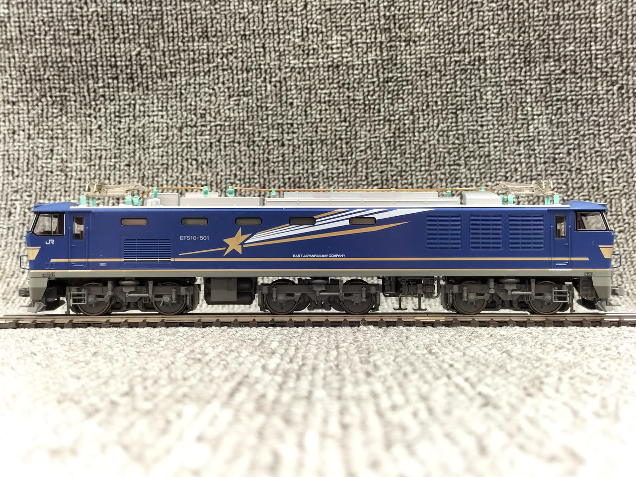 週末値下げ‼️KATO カトー HOゲージ 1-318 EF510 500鉄道 KATO 1-318 HO Gauge EF510 500 JR Cargo Color Silver Electric