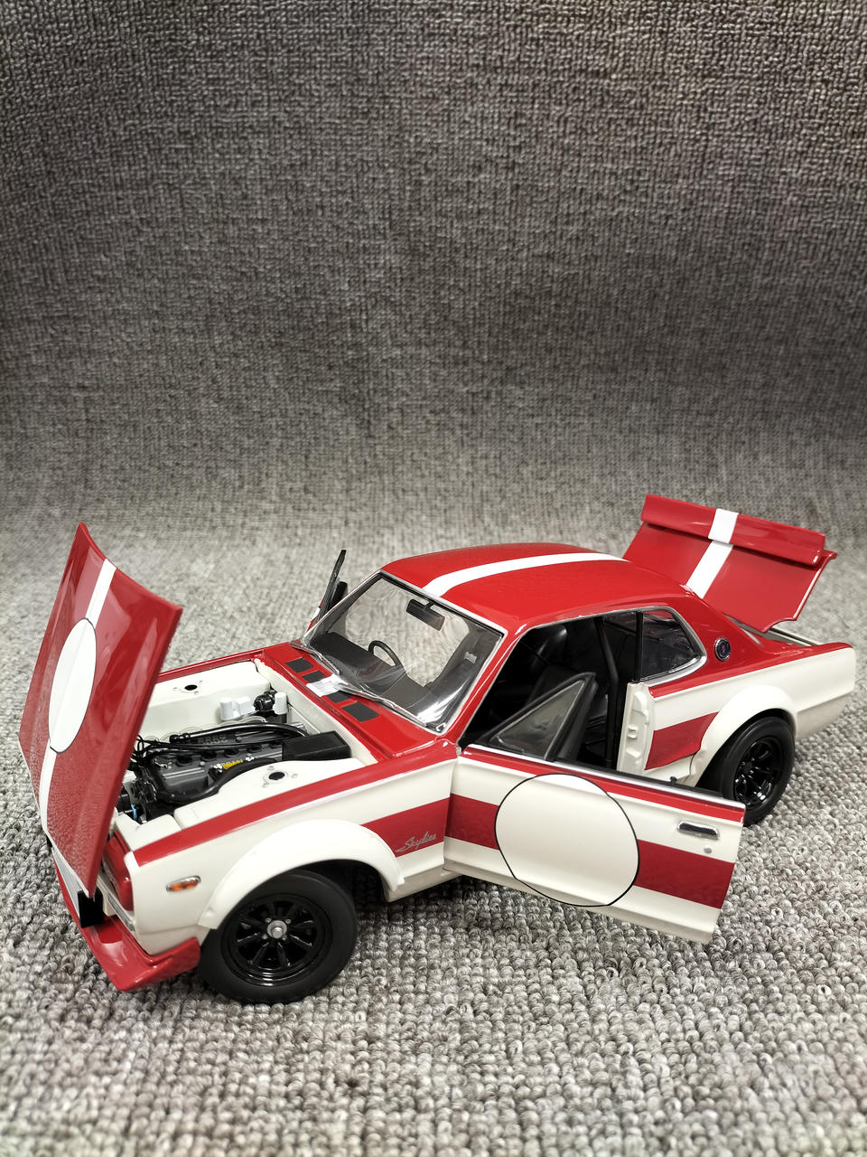 【新品未使用品】京商60周年限定 日産スカイライン2000GT-R ASC MA-020 日産 スカイライン 2000GT-R (KPGC10) チューンド