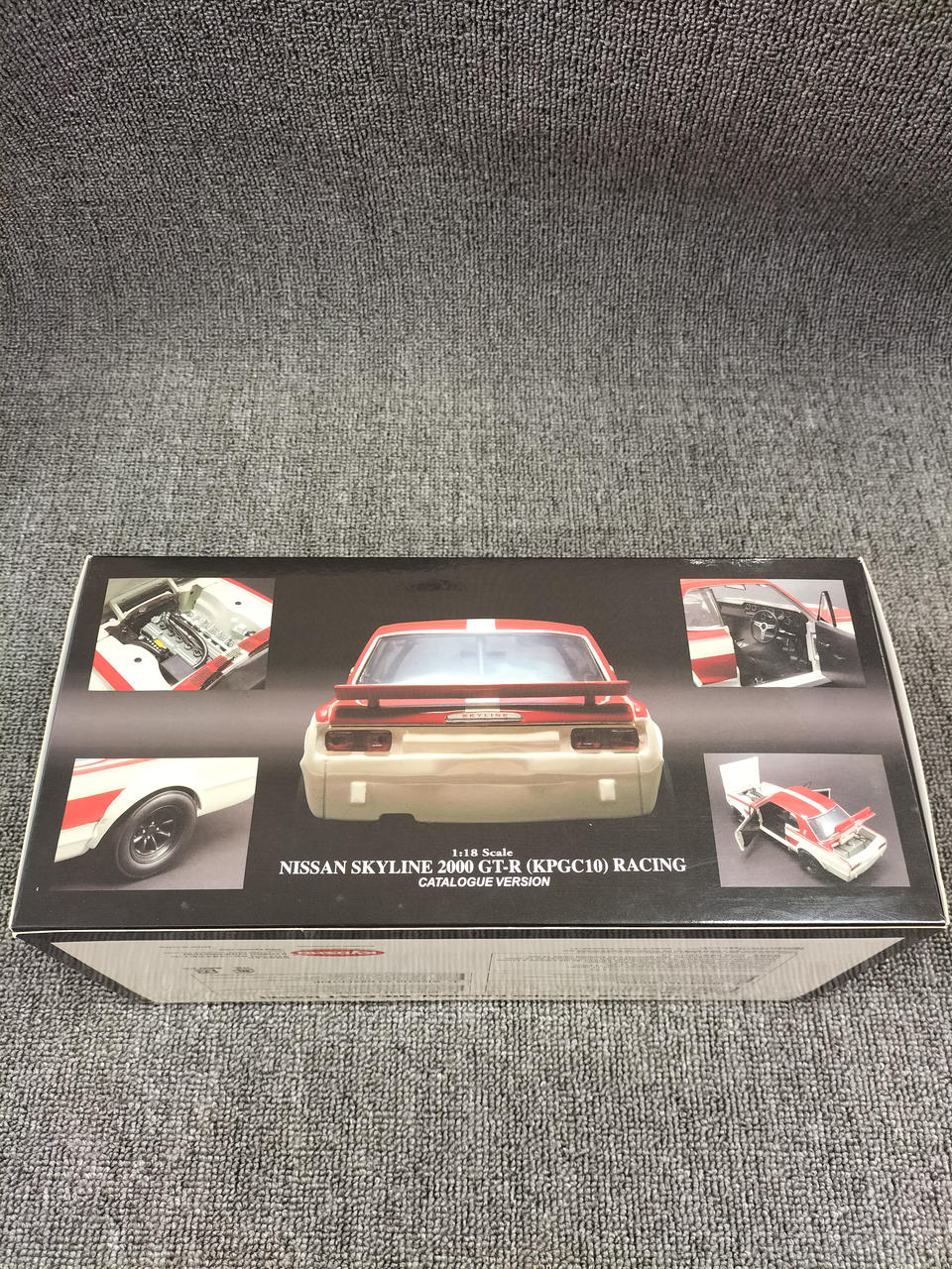 日産スカイライン2000GT-R Racing version 京商08252B 日産スカイライン2000GT-R Racing version 京商08252B - ミニカー