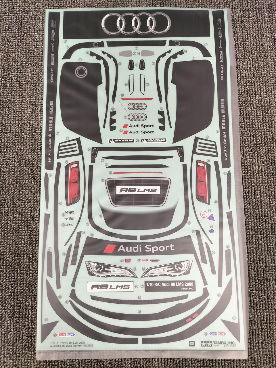 タミヤ 未使用スペアボディ③  2点セット タミヤ SP.1428 1/10RC ENDLESS Z34 フェアレディZ スペアボディ