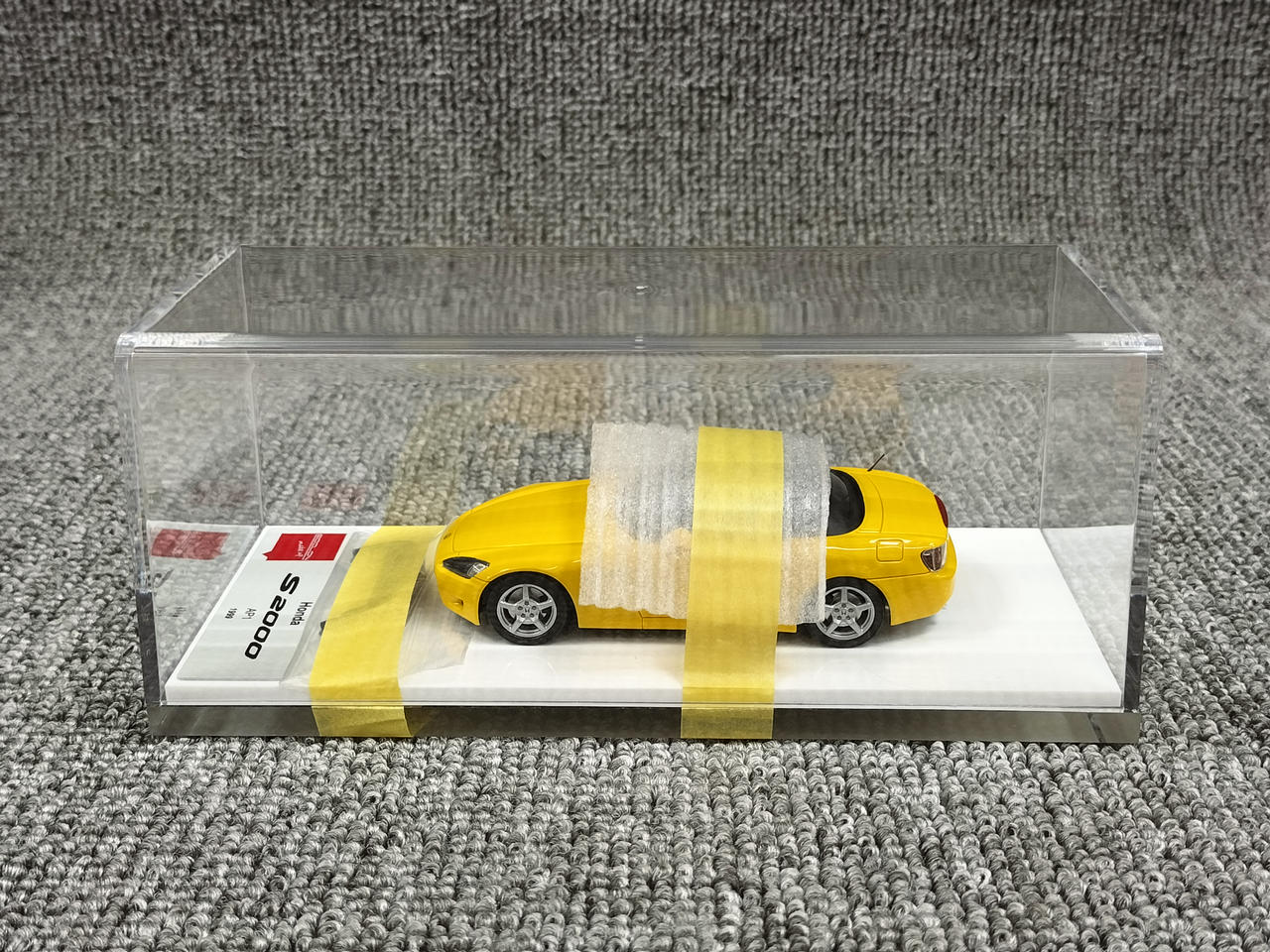 1/43 ホンダ S2000 無限仕様 ハードトップ ミニカー シルバー エブロ