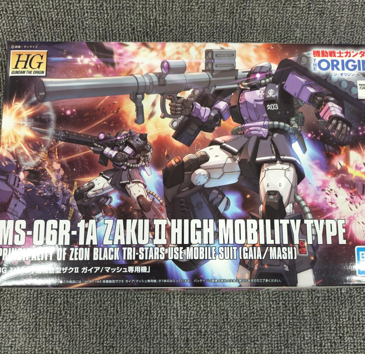 HG 高機動型ザクⅡ(ガイア/マッシュ専用機)