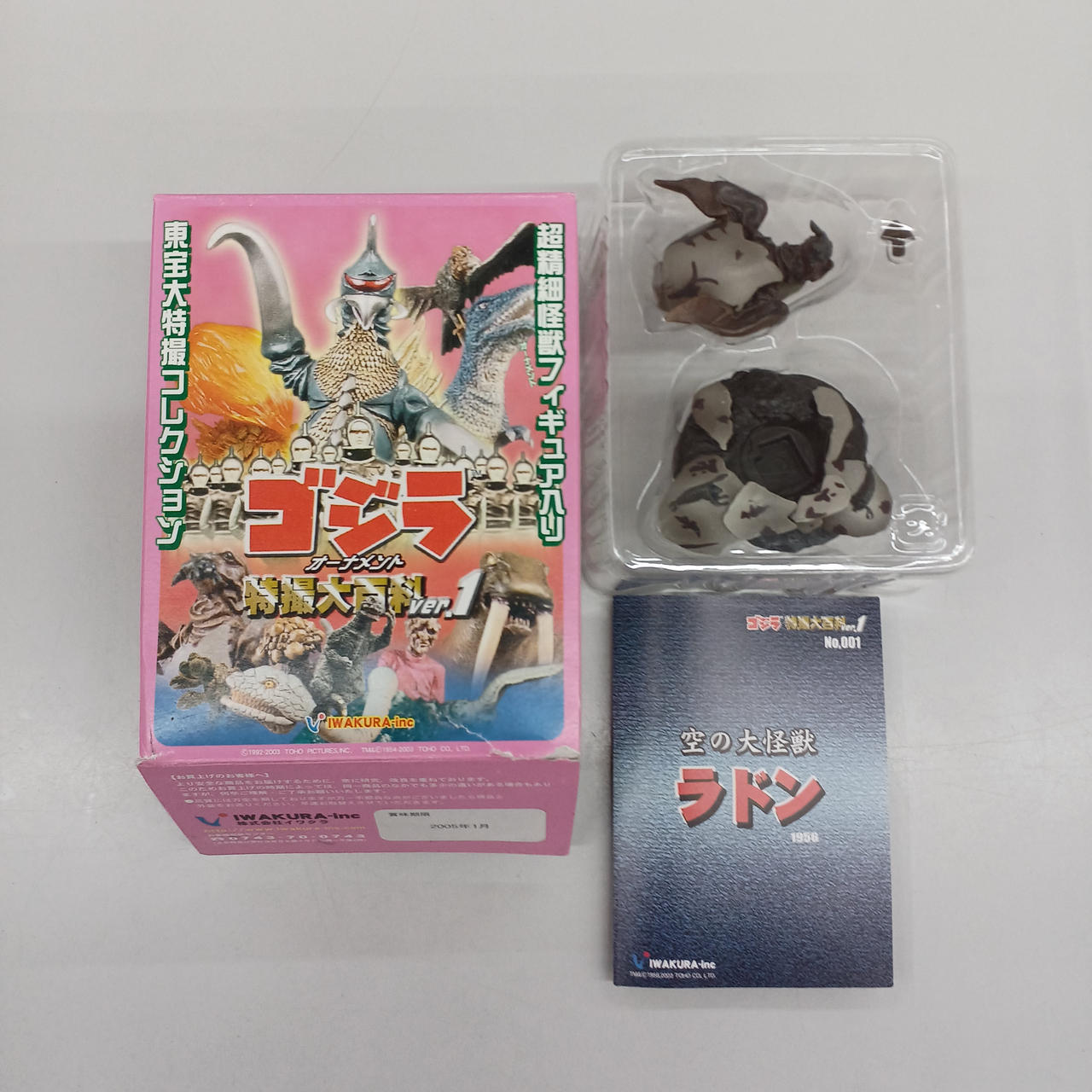 空の大怪獣ラドン雛(彩色版)