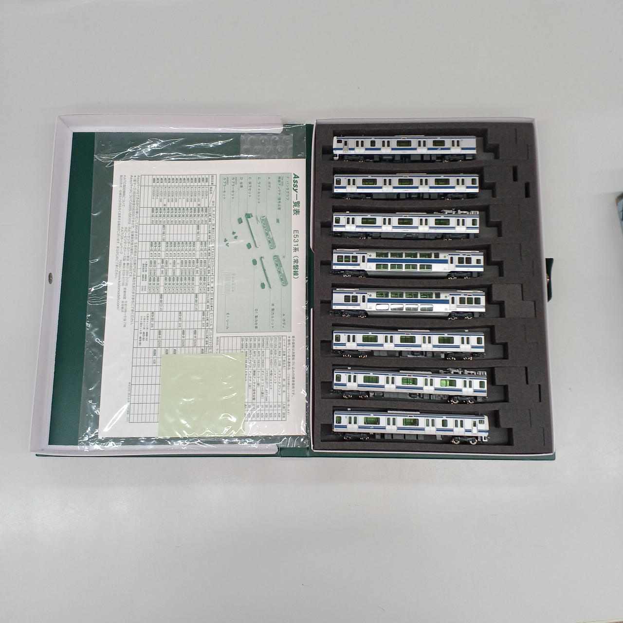 KATO Nゲージ E531系8両基本セット 2階建てグリーン車編成稼働確認済み 公式]鉄道模型(10-525E531系 常磐線 (ダブルデッカーグリーン車