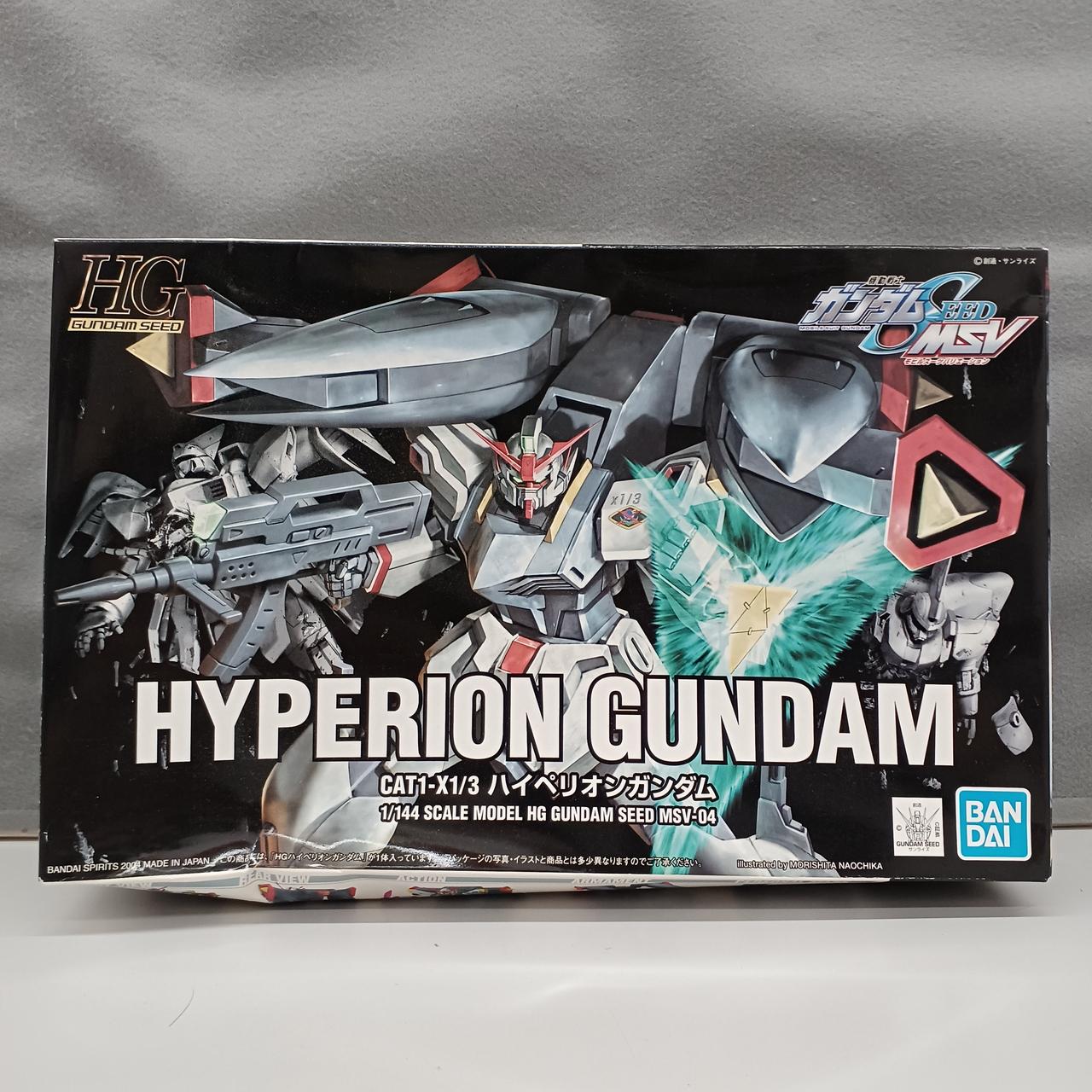 未開封　ガンプラ　HG ハイペリオンガンダム 1/144 MSV-04 未開封 ガンプラ HG ハイペリオンガンダム 1/144 MSV-04 - メルカリ