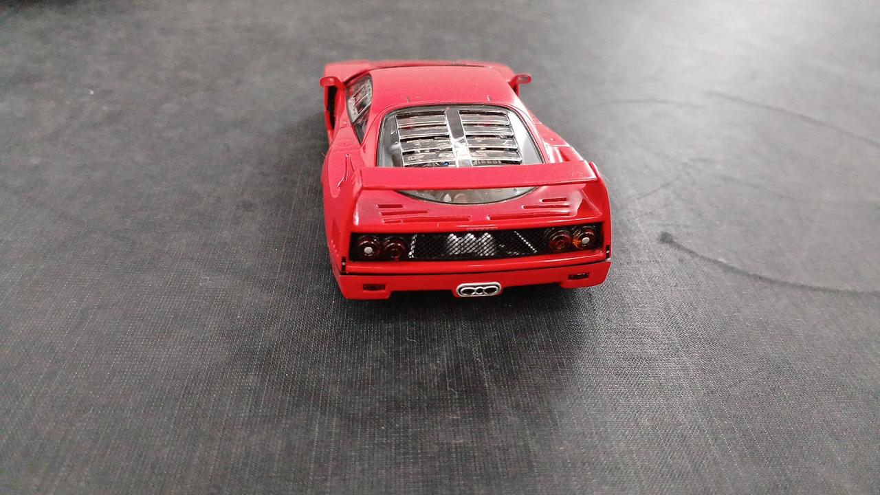 フェラーリ　f40  1/43 TOPMARQUES 1/43 フェラーリ F40 LM バーレーズ バルケッタ レッド