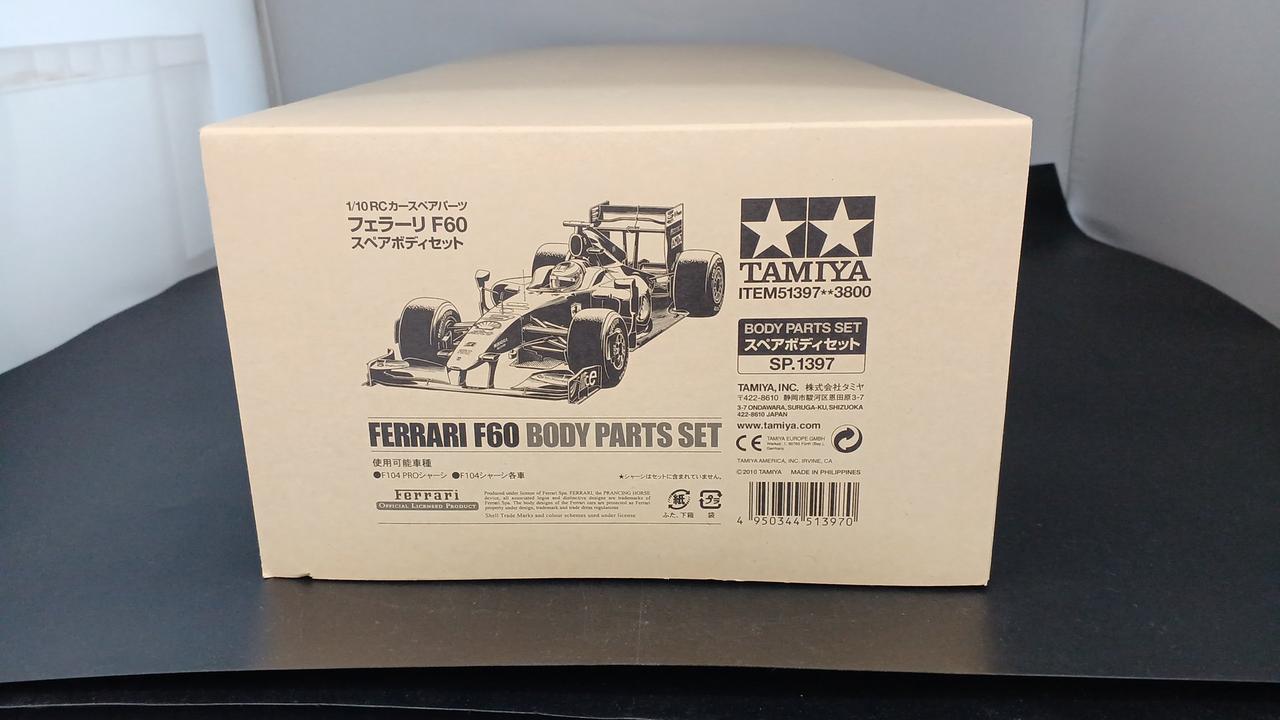 タミヤ　フェラーリ　F60　スペアボディセット　新品未使用 タミヤ フェラーリ F60 スペアボディセット 新品未使用 Yahoo