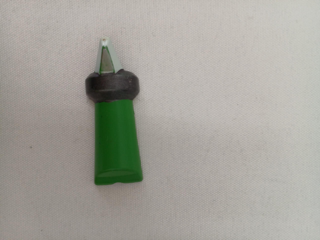 先端に汚れあり