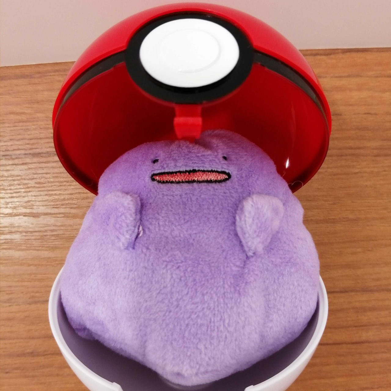 株式会社ポケモン|メタモン(新色版) プチぬいぐるみINモンスター