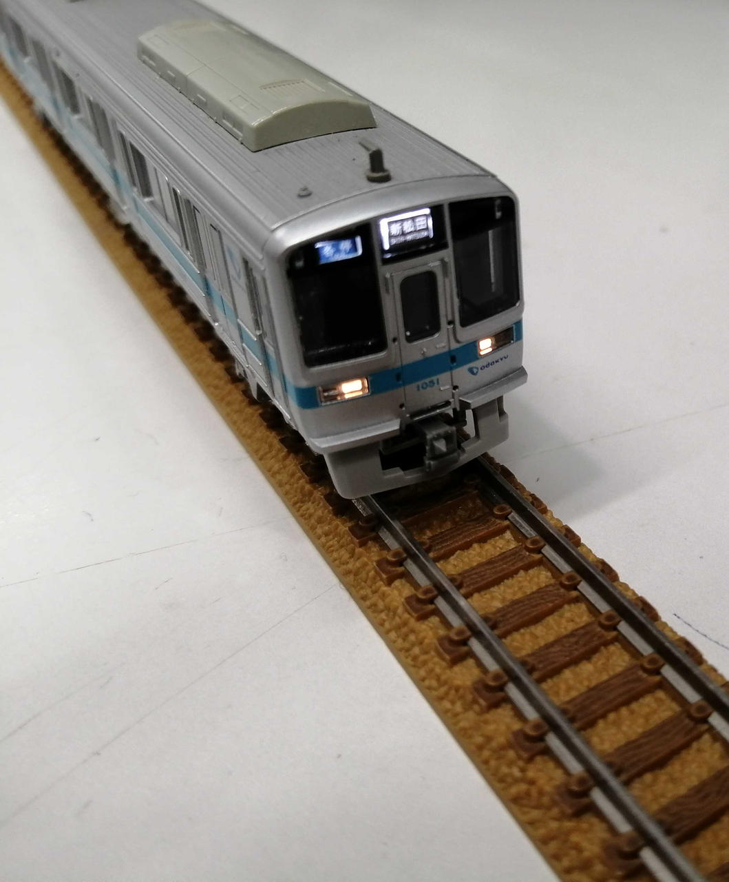 車両番号1051のみランプ点灯