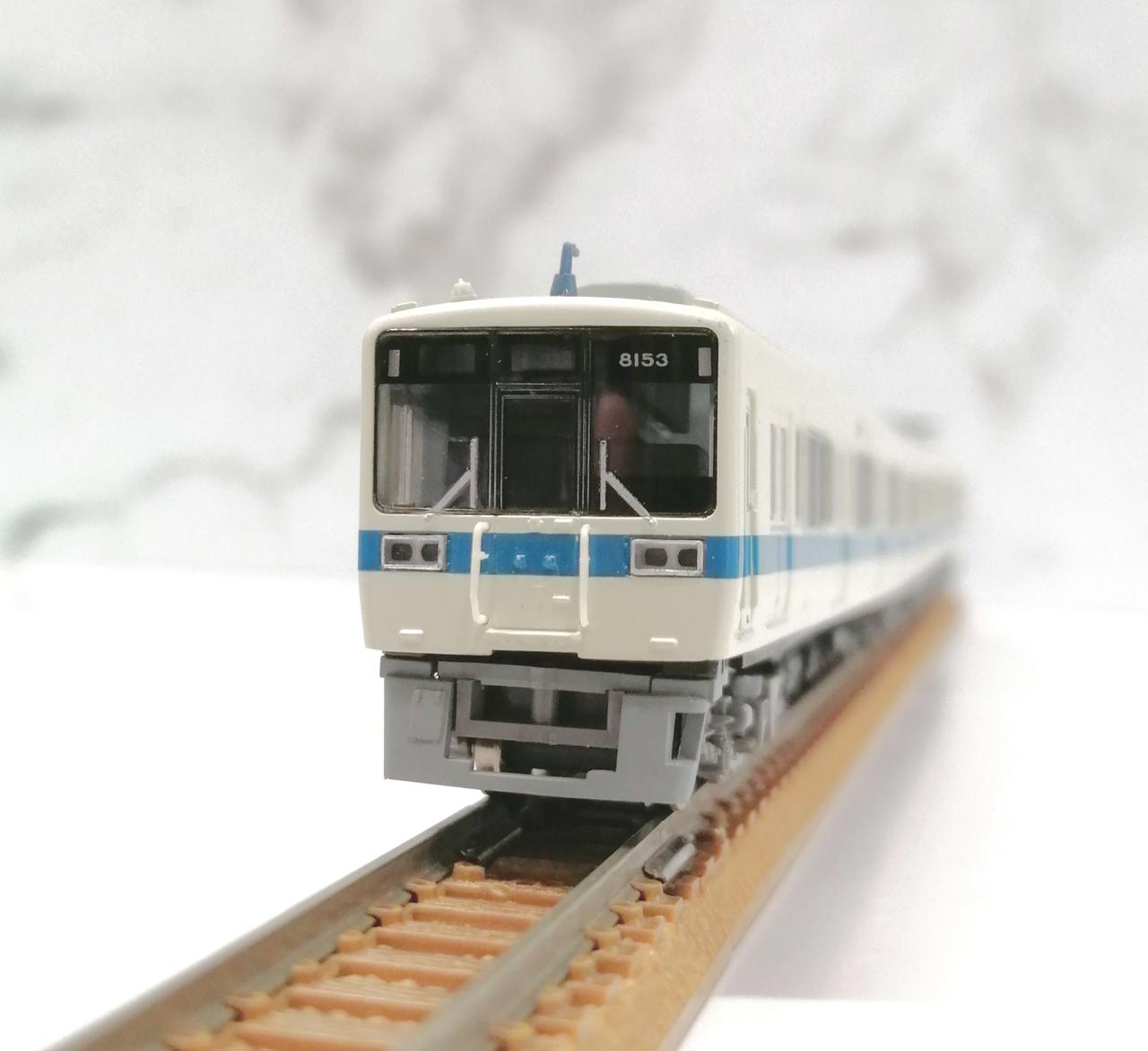 Micro ace A3787小田急8000形シングルアームパンタ4両