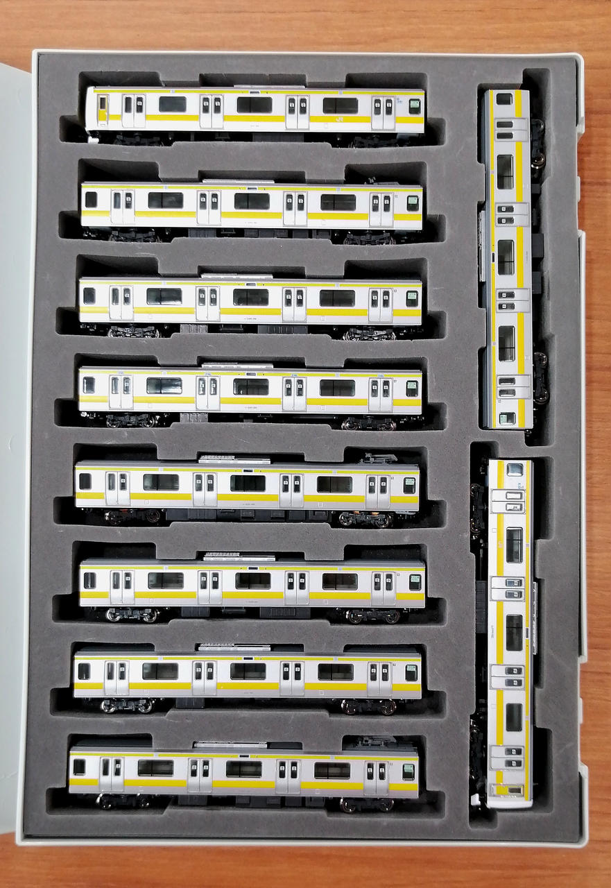 TOMIX 92889 JR E231系 500番台総武線 10両セット TOMIX E231系500番台 92889、92890総武線と98839、98340中央