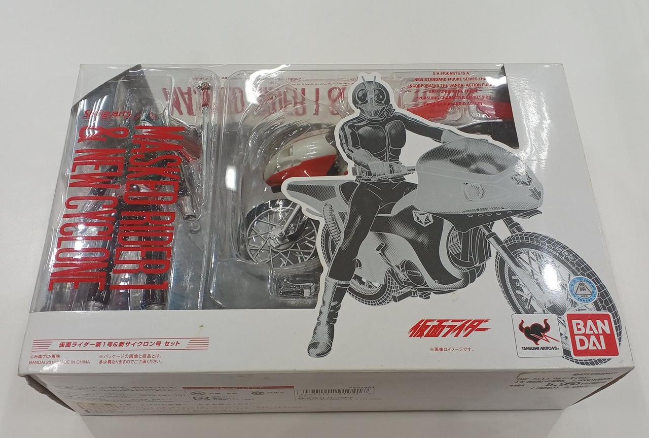 仮面ライダー新1号&新サイクロン号セット レビュー】 バンダイ S.H.Figuarts 仮面ライダー新1号＆新
