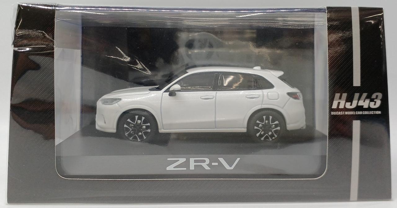 【レア・プラチナホワイト未開封】1/43ミニカー ホンダ ZR-V e:HEV ミニカー/完成品 ホビージャパン 1/43 ホンダ ZR-V e:HEV