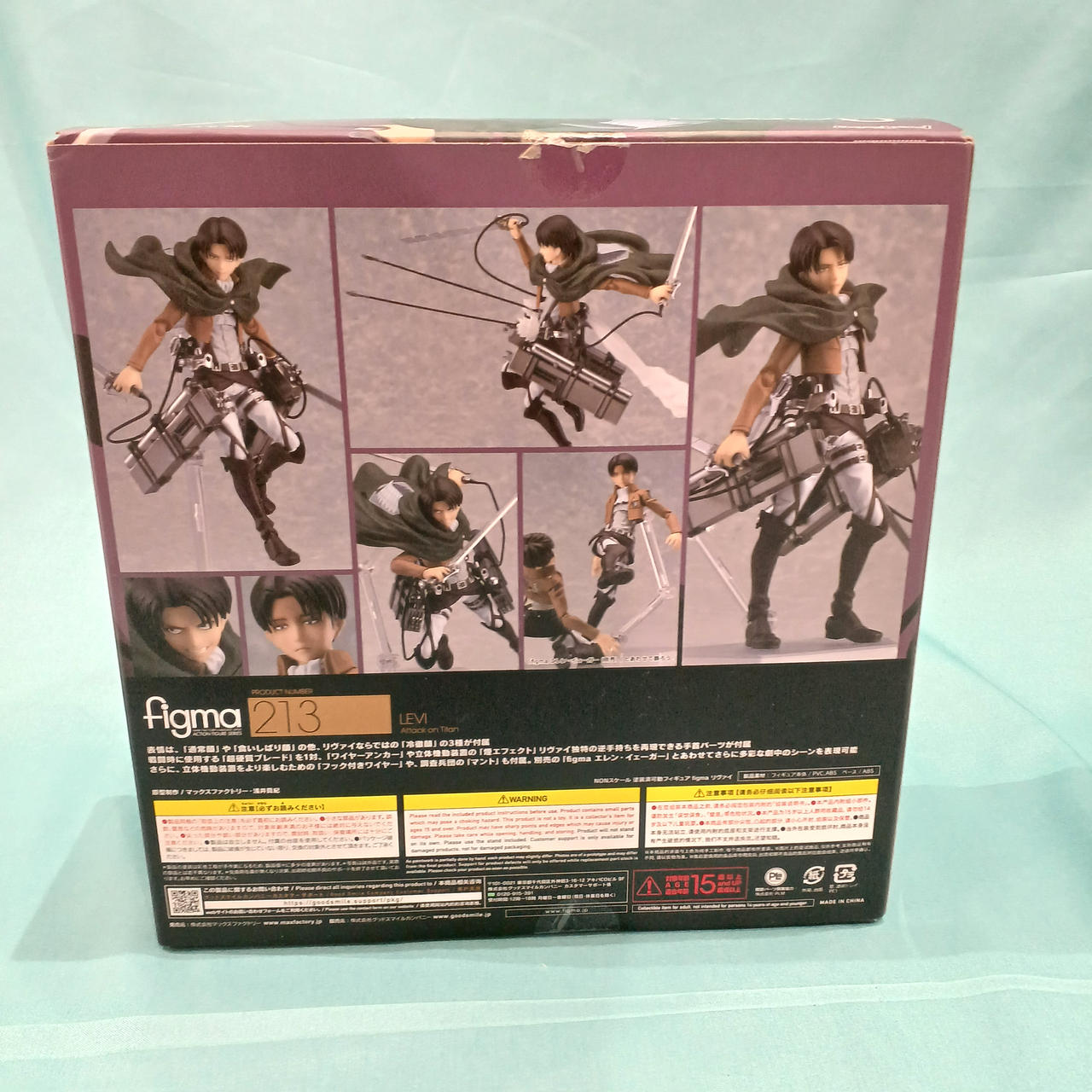 進撃の巨人 リヴァイ 1/6スケール フル可動アクションフィギュア フルセット版 人類最強の兵士リヴァイ 1/6スケールフィギュア予約受注開始