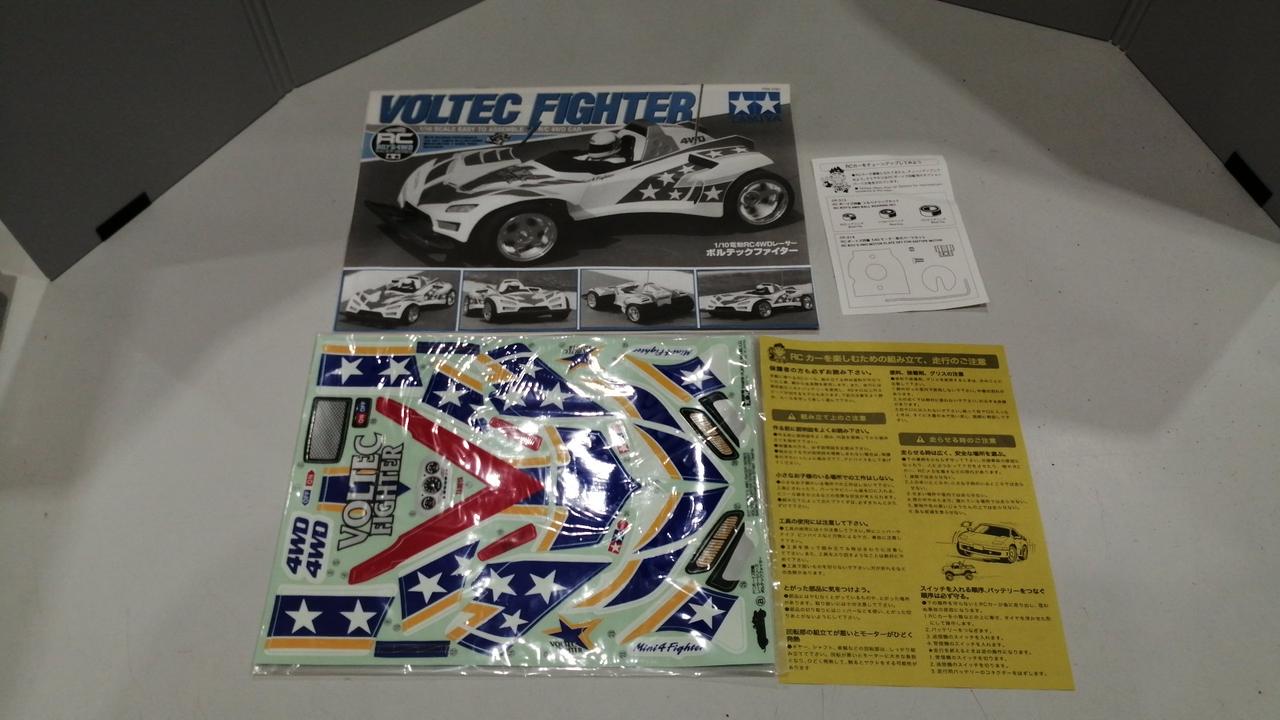 タミヤ 型番：ボルテックファイター 1/10電動RC4WDレーサー 車