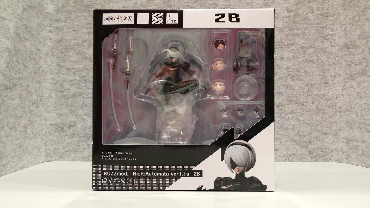 NieR:Automata Ver1.1a フィギュア 2B A2 2点セット 未開封】BUZZmod. 2B 「NieR：Automata Ver1.1a」 1/12
