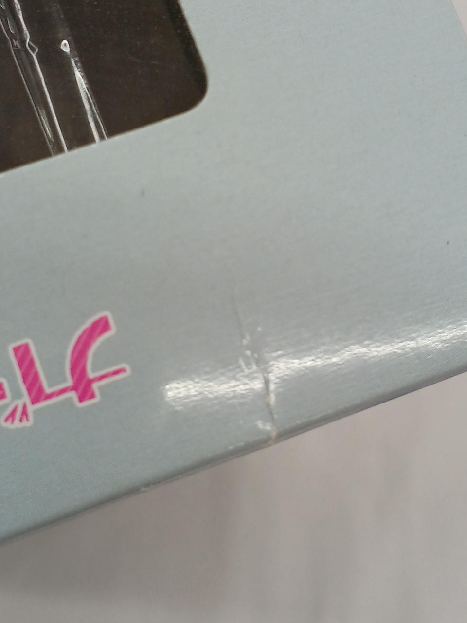 箱　上面のダメージ②