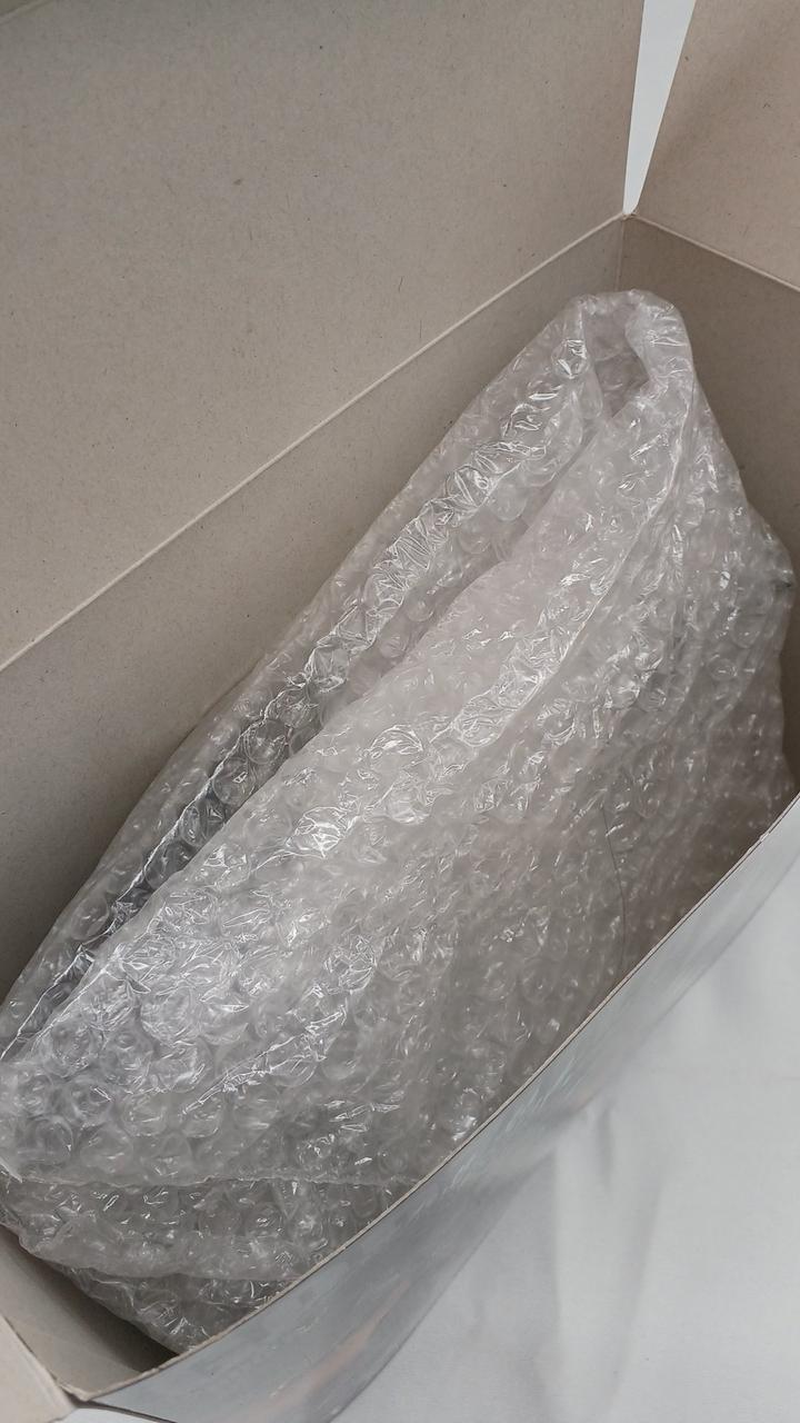 ブリスター欠品　緩衝材でのお包み。