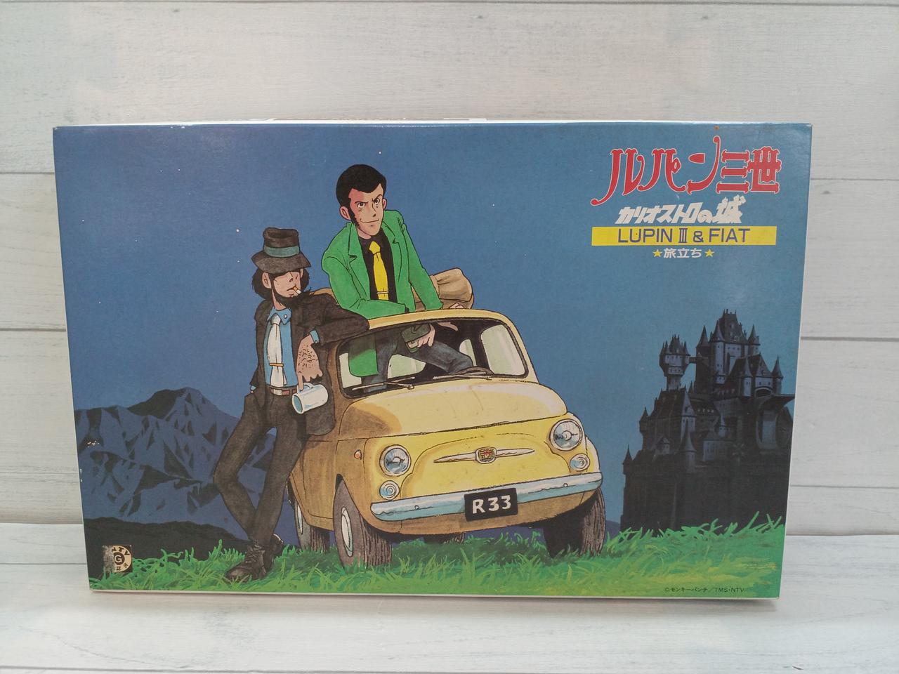 ルパン三世 カリオストロの城 LUPIN&FIAT 旅立ち 大塚康生直筆サイン
