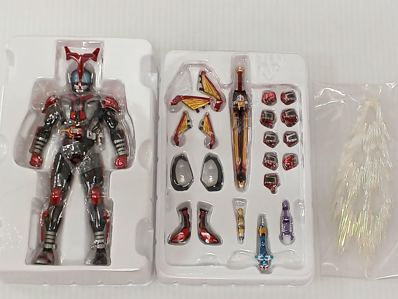 「掘り出し」shf規格カスタム品　リガド Unboxing Bootleg KO SHF PREMIUM KAMEN RIDER BUILD CROSS-Z