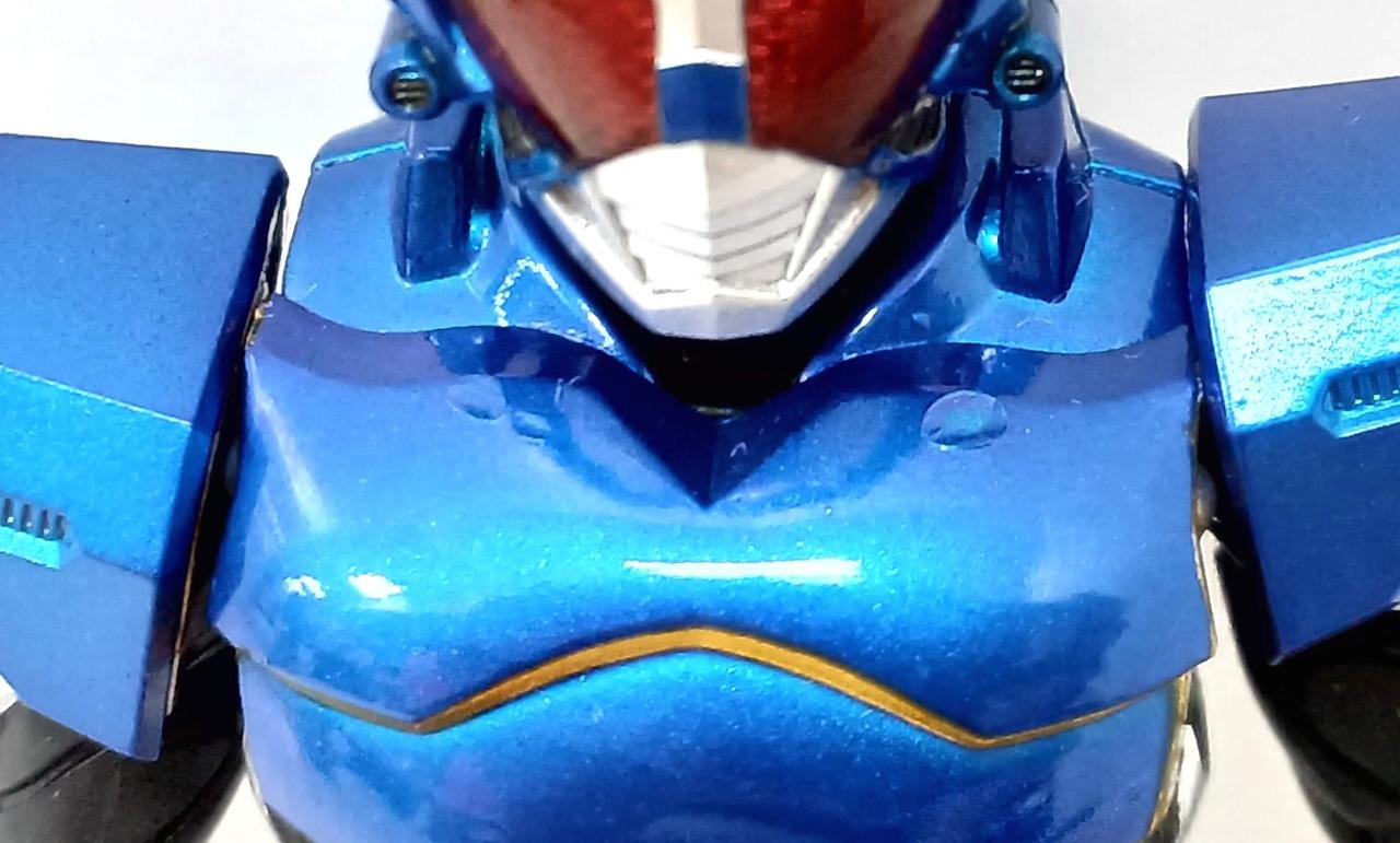 首元塗装溶け