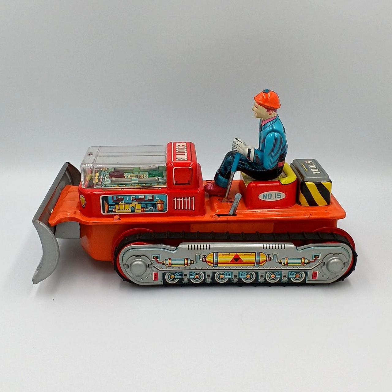 野村トーイ•新工社？ダブルネーム　電動　FIRE CHIEF CAR 動作品 野村トーイ|ブリキ玩具|HARDOFFオフモール（オフモ