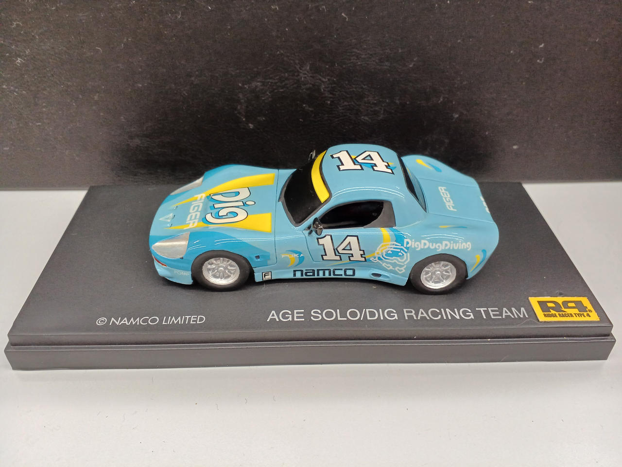 【新品】リッジレーサー R4 ミニカー 4台セット 京商 1/43 新品】リッジレーサー R4 ミニカー 4台セット 京商 1/43 新品