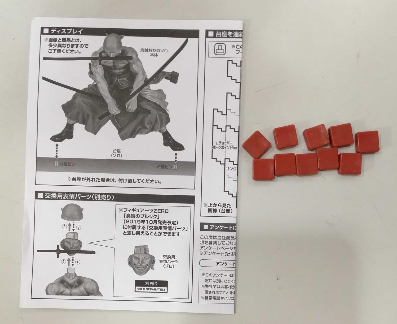 細かいパーツベタつき、汚れあり