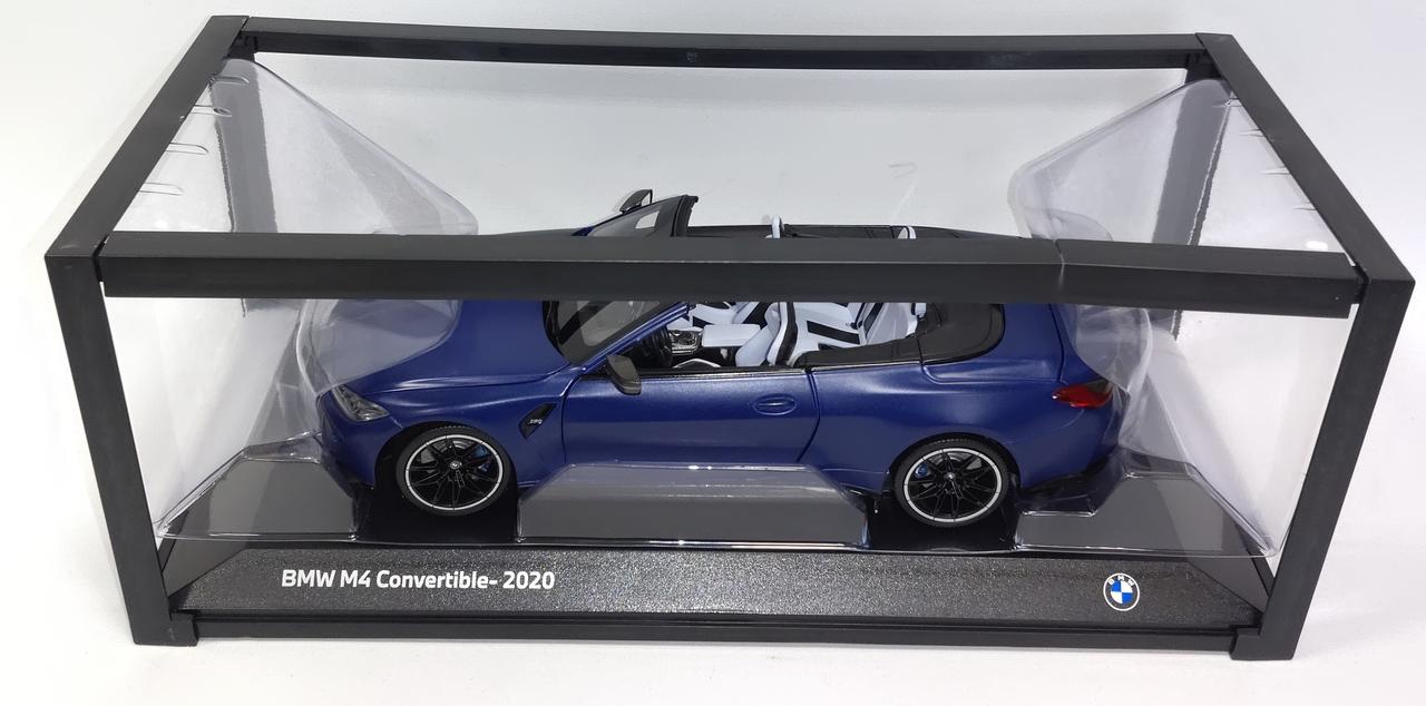  M4 2020 ブルーメタリック 1/18 ミニチャンプス CLDC ミニチャンプス|BMW M4 CONVERTIBLE 2020|【ハードオフ公式通販】オフ