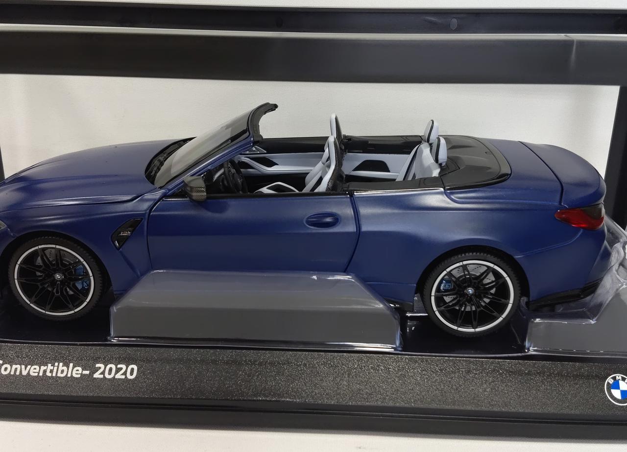  M4 2020 ブルーメタリック 1/18 ミニチャンプス CLDC ミニチャンプス|BMW M4 CONVERTIBLE 2020|【ハードオフ公式通販】オフ