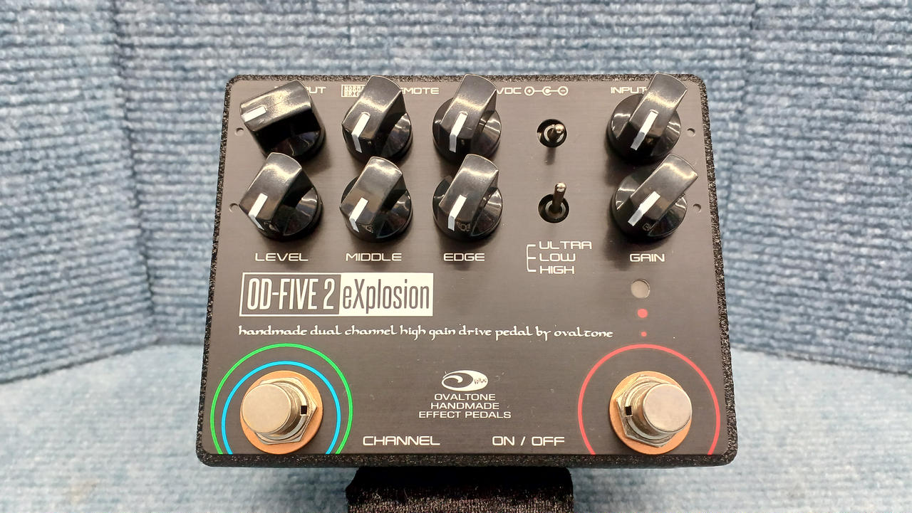 OVALTONE DD-FIVE 2 Explosion ハイゲインペダル 美品 OVALTONE DD-FIVE 2 Explosion ハイゲインペダル 美品 OVALTONE DD