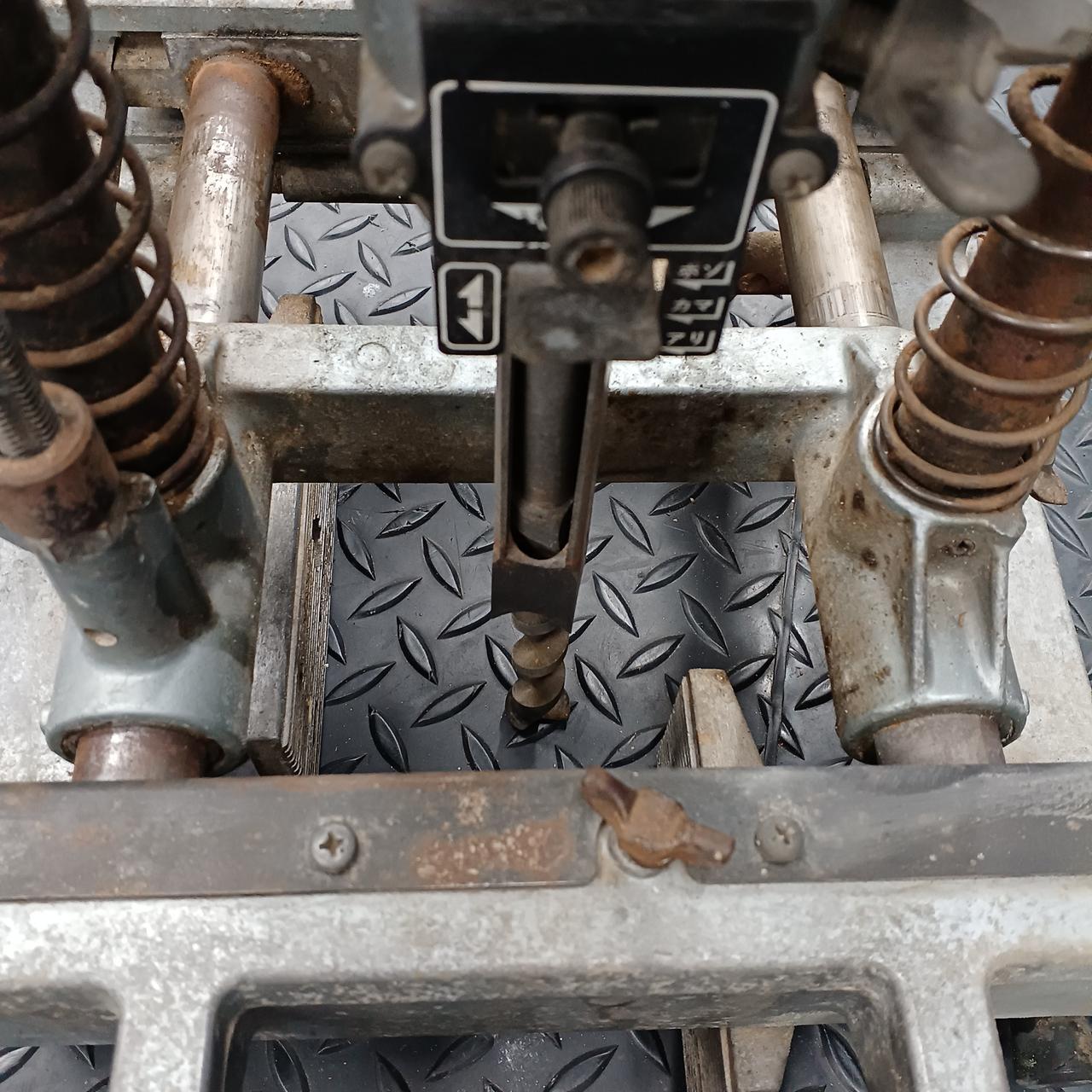 全体的に錆びあり