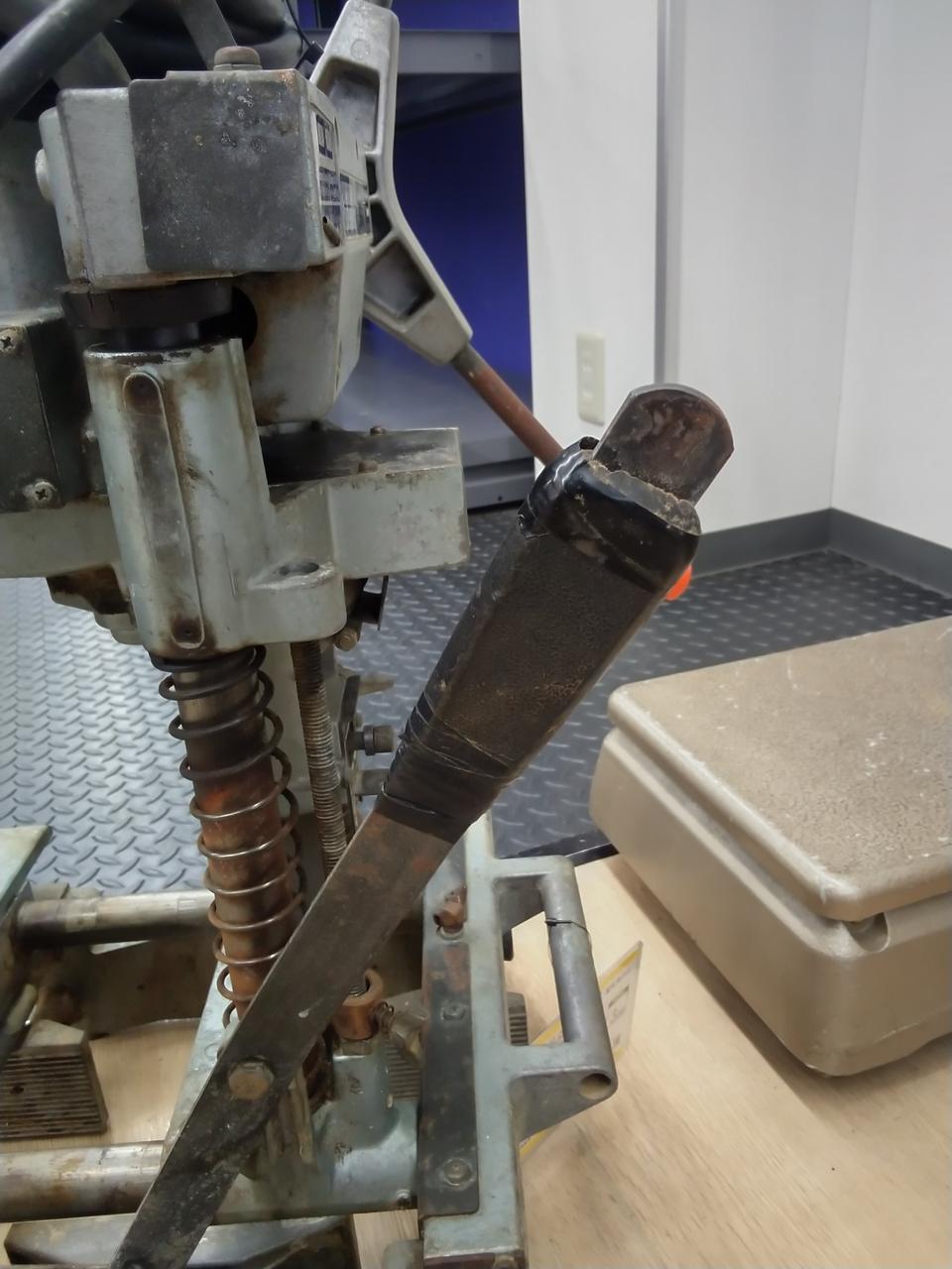 レバー補修あり