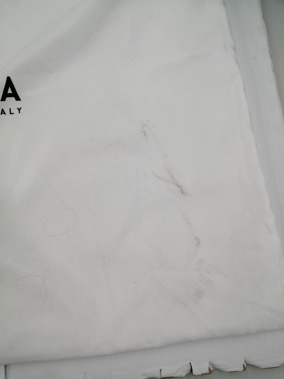 保護袋全体的に汚れあり。