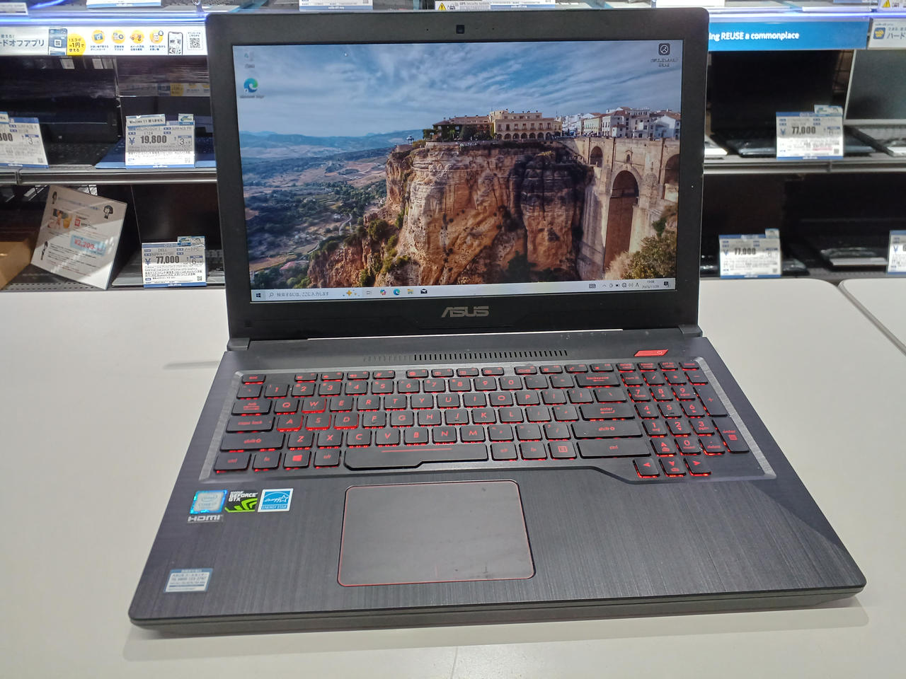 ASUS|ノートPC(WINDOW 10 HOME)|HARDOFFオフモール（オフモ
