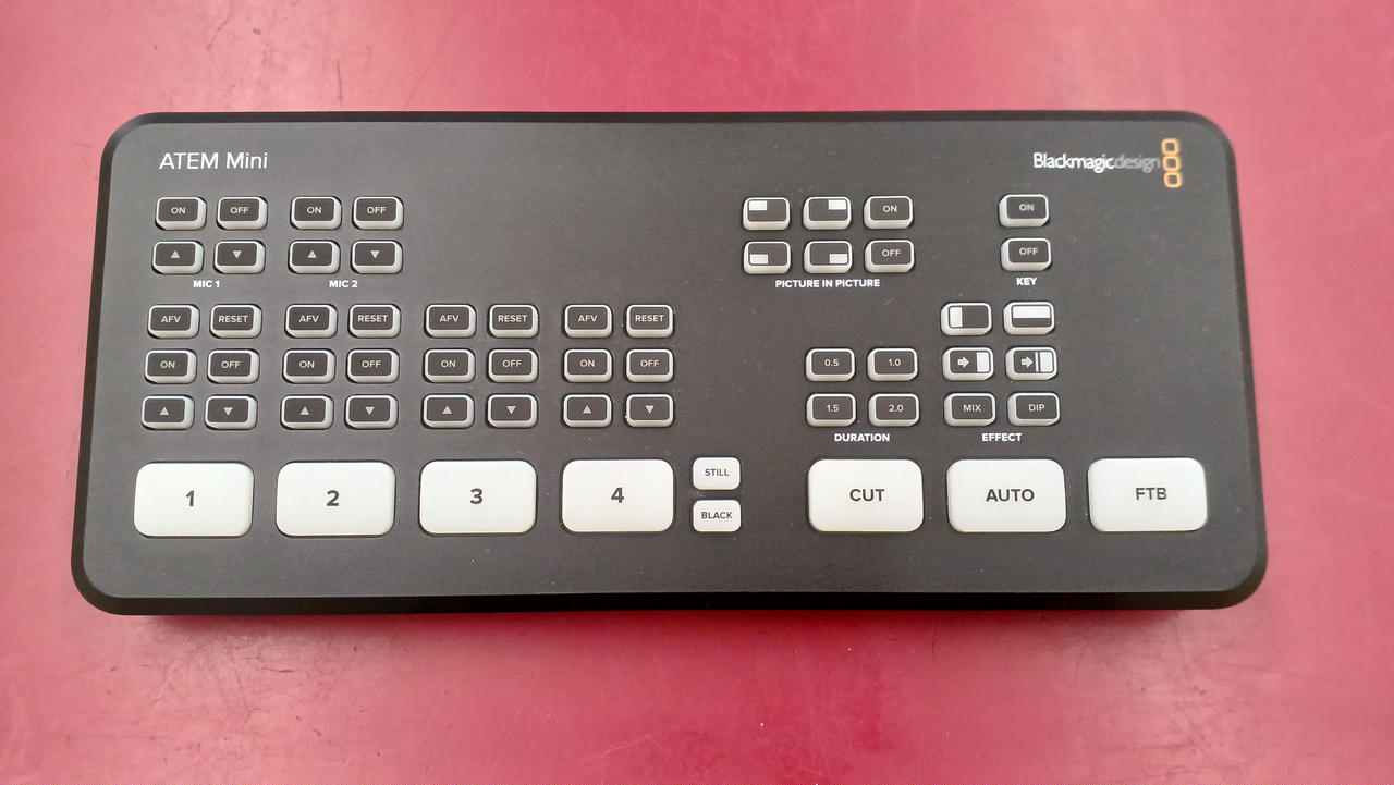 【値下げ】Blackmagic ATEM Mini｜コンパクトビデオスイッチャー ATEM Mini | Blackmagic Design