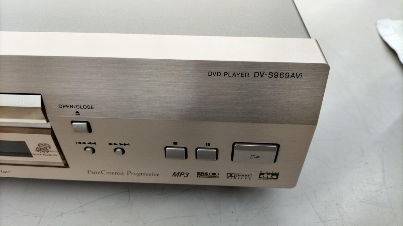 pioneer DV-S969AVi-N ユニバーサルプレイヤー【動作良好】 DVDオーディオ／ビデオ・SACDプレーヤー「DV−S969AVi−N」新