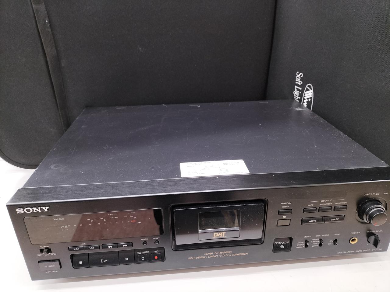 DATデッキ sony―DTC59ESブラック DATデッキ sony DTC 59ESJブラックSBM搭載機