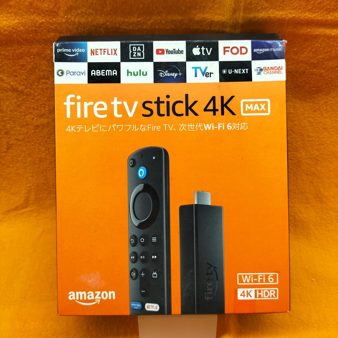 未使用品クラス⭐︎アマゾン/Amazon /FireTV 4K MAX2nd/21 アマゾン(AMAZON)|FIRETV STICK|HARDOFFオフモール（オフモ