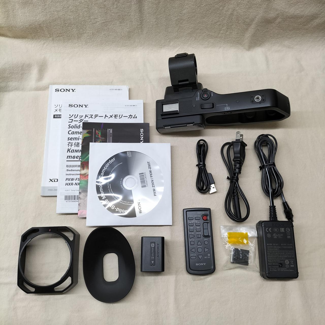 SONY 4Kビデオカメラ 本体と付属品 SONY|業務用4Kビデオカメラ|HARDOFFオフモール（オフモ）|2010070000008353