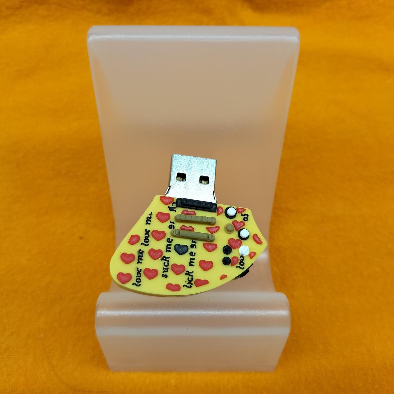 hide JETSオープン記念　イエローハートUSB JETS オープン記念 会員限定販売 hide イエローハート USBメモリー