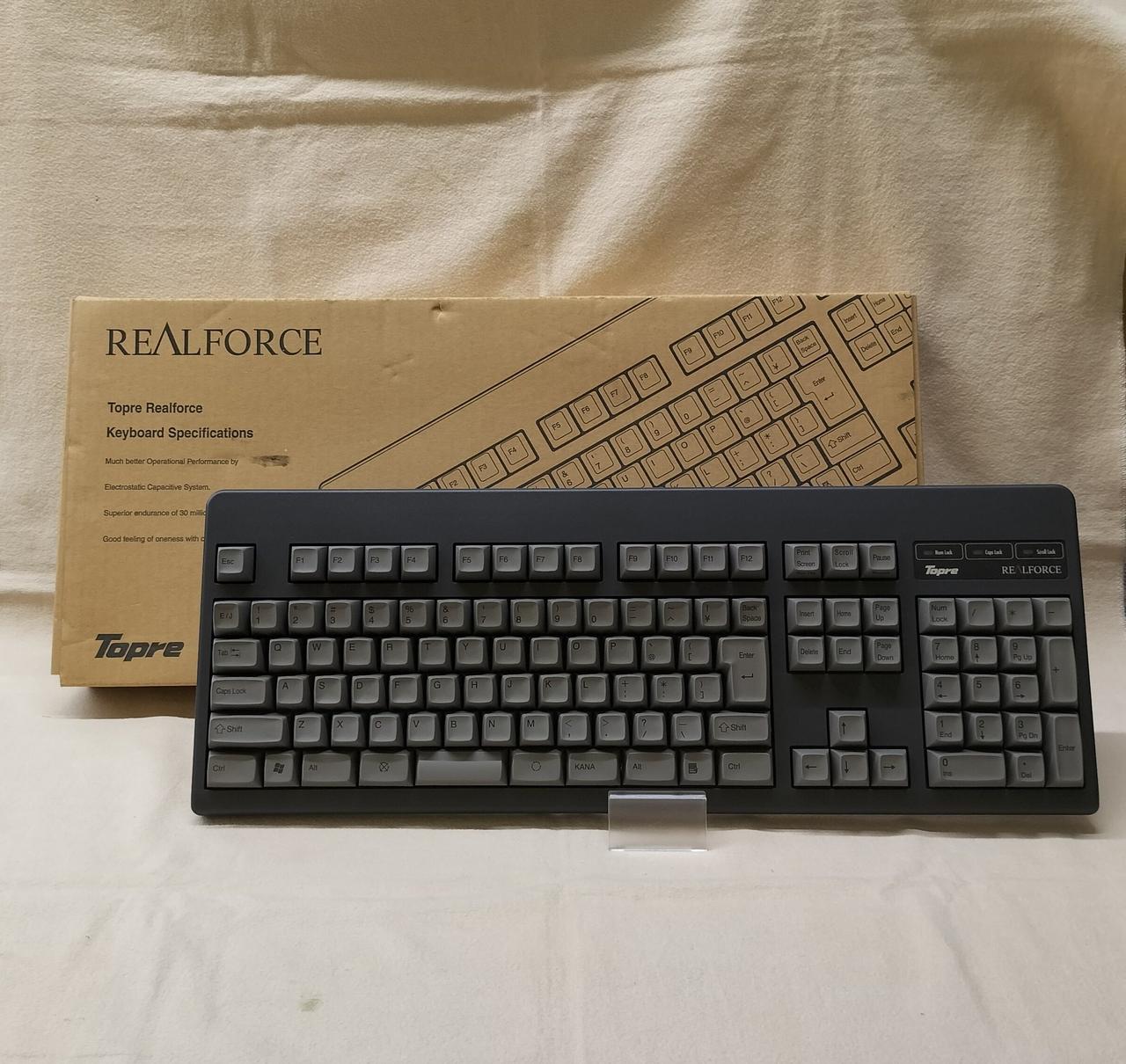 Topre YK0100 グレー 有線キーボード Topre YK0100 グレー 有線キーボード Topre YK0100 グレー 有線